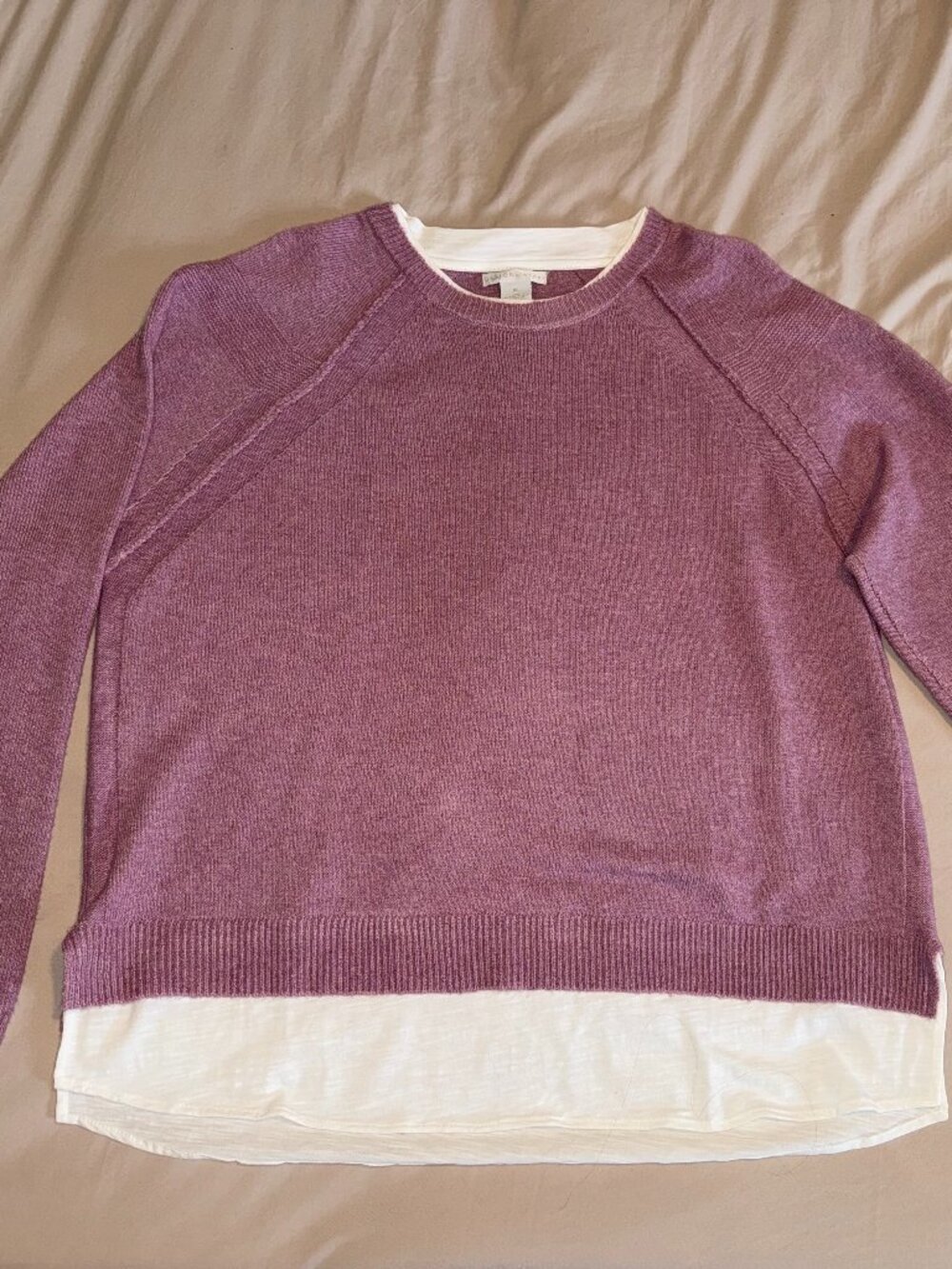 XL Purple Knit Sweater